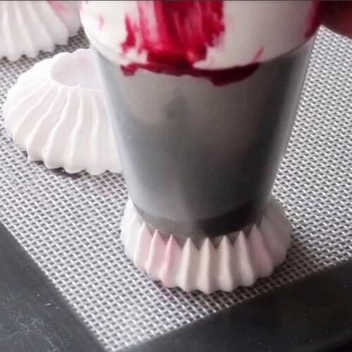 Ring Cookies Dessert Mold Icing Nozzle DIY Cake Pastry Decorating Baking Tool