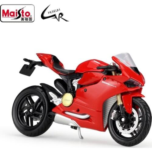 Maisto 1:18 Ducati 1199 Panigale Model Car Simulation Alloy Motorcycl e Metal Toy Car Childrens Toy Gift Collection