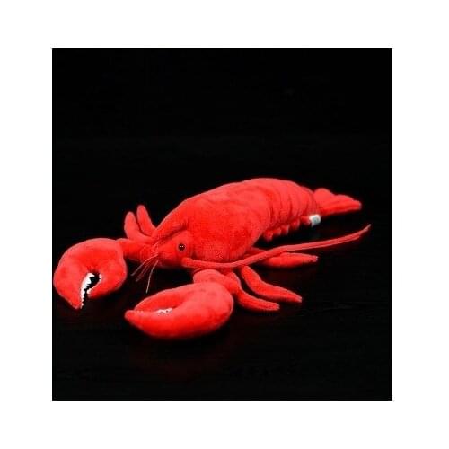 New Arrival Soft Lobsters Plush Toys Cute American Lobster Stuffed Doll For Children Birthday Gift
