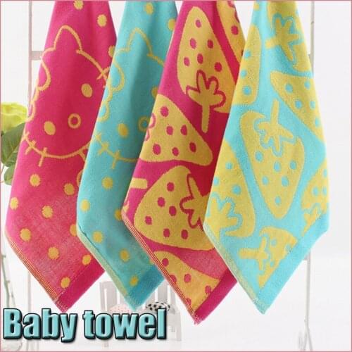 4Pcs/Lot Cute Animal Microfiber Cozy Soft Baby Nursery Cartoon Absorbent Hand Dry Towel Lovely Towel Bath Towels Washcloth