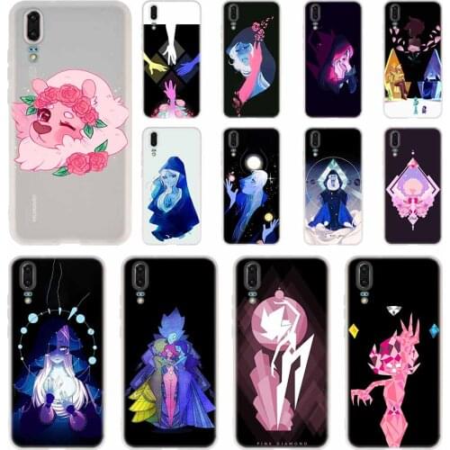 Steven Universe Pearl Garnet Phone Case For Huawei P40 P9 P10 P20 P30 Lite Cases Pro P Smart 2019 Cover Soft Cover