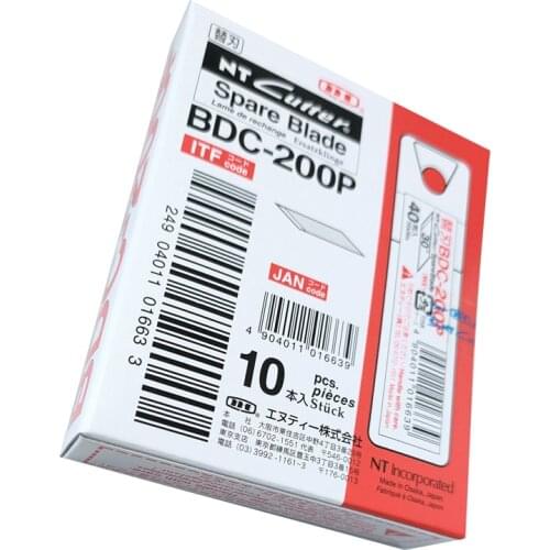 Japan NT BDC-200P BDA-200P Replacement Pen knife Blades for NT iC-1500P Compass Cutter & Other NT Knives Scalpels 400pcs