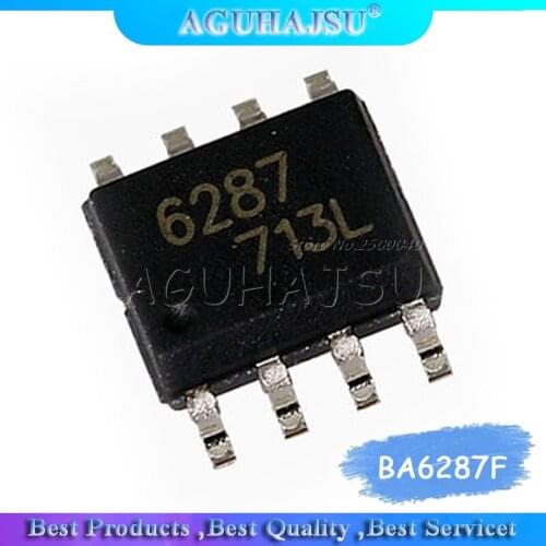 10PCS BA6287F-E2 silk screen 6287 motor fan controller chip SOP8