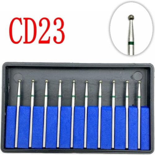10pcs/set Diamond Nail Drill Milling Cutter Dental Grinding Polish Burs Craft Polisher Dentistry Tools Coarse