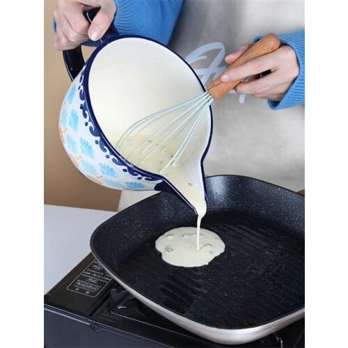 2L instant noodles Bowl ceramic tableware Fruit Bowl Creative cooking bowl ceramic salad bowl Utensils for kitchen bakeware tool