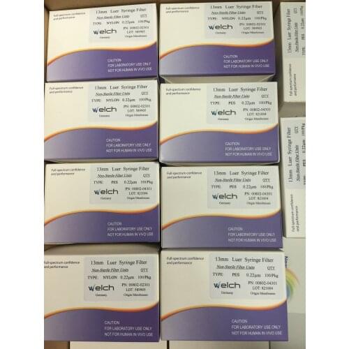 FOR Yuexu Filter Head Water System Needle Filter Needle Filter 13x0.22um 100 Pcs / Pack