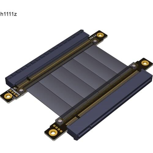 H1111Z Computer Cables Riser PCI-E 16X PCI Express Extension Cable PCIE 16X Female to 16X Female Slots Extender Flexible Cable