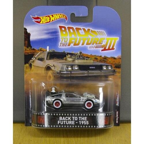 Hot Wheels 1:64 Car BACK TO THE FUTURE 1955 Collector Edition Metal Diecast Model Car