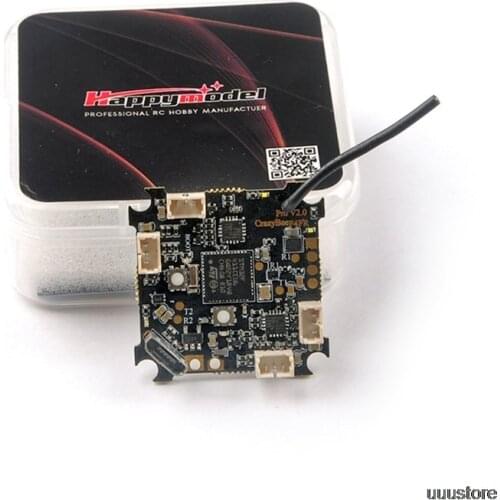 Happymodel Crazybee F4 PRO V3.0 Flight Controller Blheli_S 10A 2-4S ESC Flysky Frsky Receiver for 4K RC FPV Camera Drone Larva X