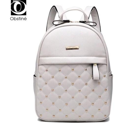 Obstiné Women's White Backpacks China