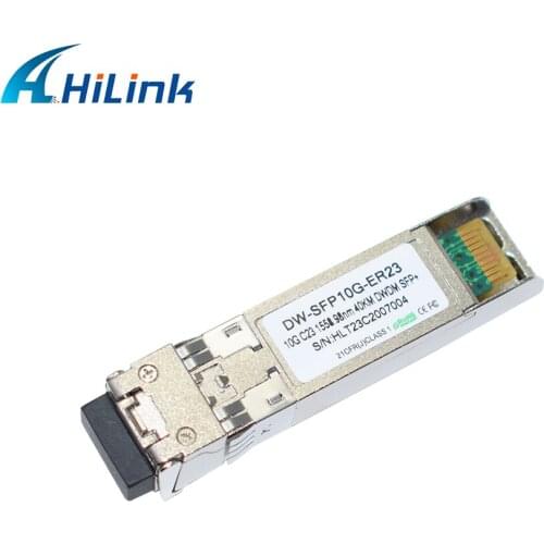 Optical 10G DWDM SFP+ 10G Module 40km Network Compatible 1558.98nm 40km DOM DWDM SFP