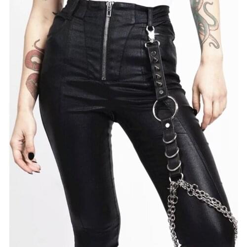 Punk Personality Hiphop Leg Ring Garters Chain Belt