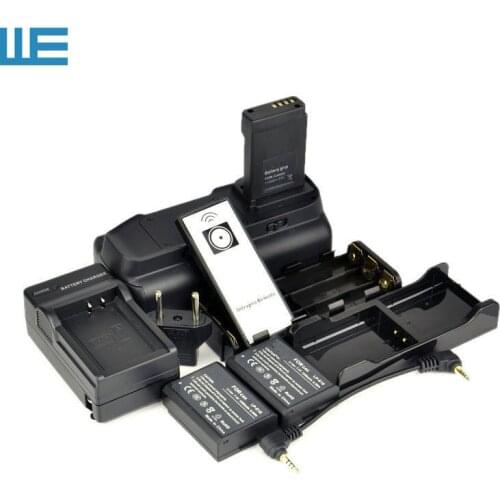 Battery Grip+IR Remote Control+AA Battery Holder+LP-E10 Battery Hold+LP-E10+Charger for EOS Rebel 1100D 1200D 1300D T3 T5 T6