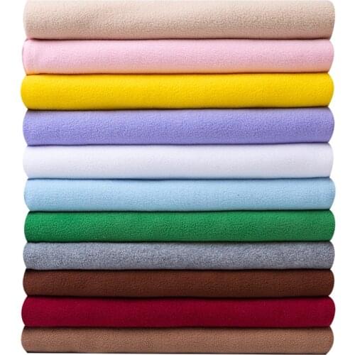 DIY Doll Multicolor Polar Fleece Fabric for Sewing Clothes Sewing Handmade Toy Accessories 50cmx160cm