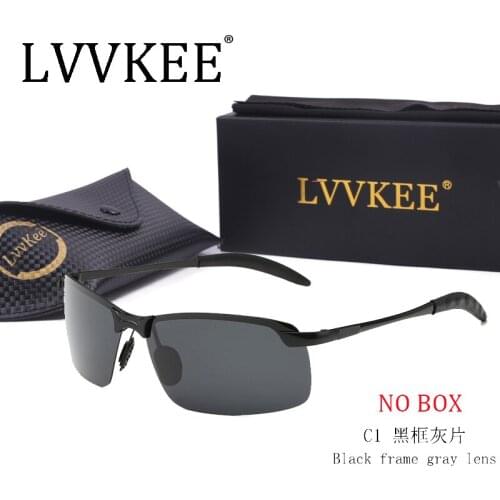 2019 LVVKEE Hot Brand Designer Polarized Men Sunglasses Male Driving Rimless Sun Glases For Women Uv400 Eyewear oculos de sol