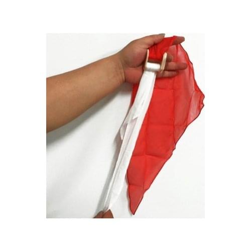 High Quality Color Changing Silk Plastic Manual Silk Appearing Magic Tricks Magic Accessories Stage Fun Magic Show Magia Toys