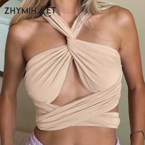 Women's Cropped Tank Tops ZHYMIHRET China