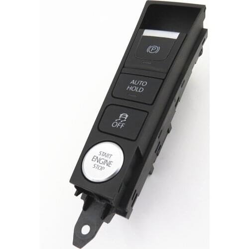 1Pcs Car Auto Holder ESP OFF ASR Engine Start/Stop Switch Hand Brake Button For CC Passat B7 3AD 927 137 B 3AD 927 137 A