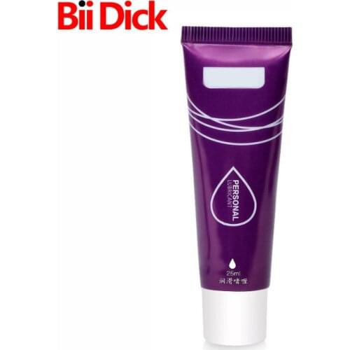 25ML Water Based Lubricant for Sex Anal Sex Transprant Lubricant Oral Sex Gel Exciter for Women Orgasm Sex Lube Adult Cream