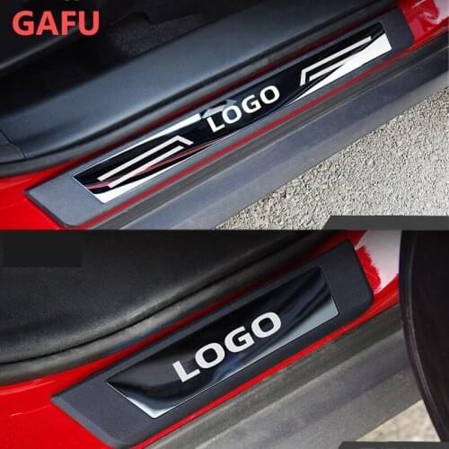 For Great Wall Haval H6 2017 2018 2019 2020 2021 Accessories Stainless Steel Door Sill Trim Cover Scuff Plate Guard Protector