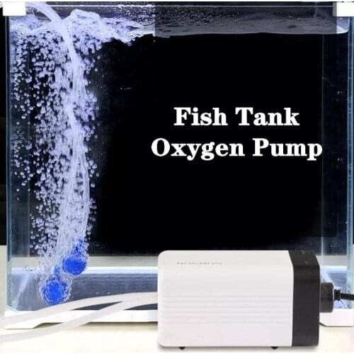 Sunsun Aquarium Air Pump Ultra-quiet Fish Tank Air Compressor Oxygen Pump for Fish Tank Pond Air Aerator Pump
