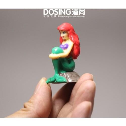 Anime Figure Mermaid Princess Model Ornaments Fairy Garden Miniatures Marine Life Aquarium Decor Action Figures Figurines Toys