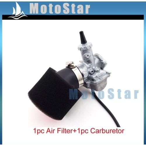 Mikuni VM26 Carb 30mm Carburetor + 45mm Air Filter For 140cc 150cc 160cc Engine Pitster SSR Thumpstar Pit Dirt Bike Motocross
