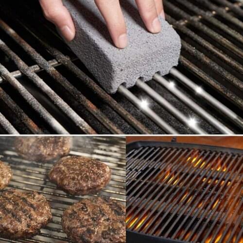 3PCS Barbecue Grill Cleaning Brick Pumice Stone Brushing Sink Pool Bathub Cleaning Tool BBQ Pumice Stone Cleaning Brick