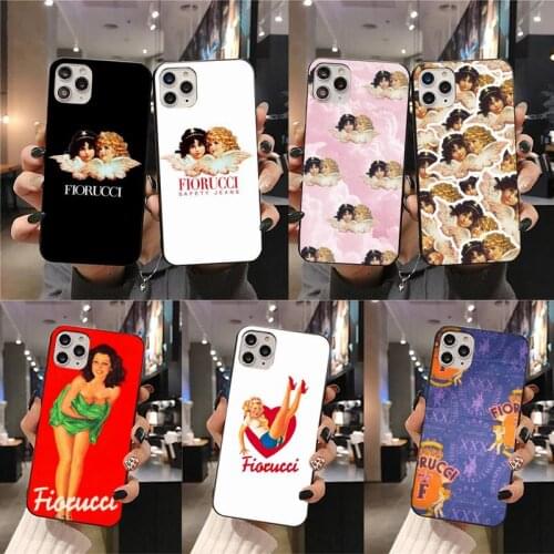 Fashion brand Fioruccies Phone Case For iphone 12 11 Pro Max Mini XS Max 8 7 6 6S Plus X 5S SE 2020 XR cover