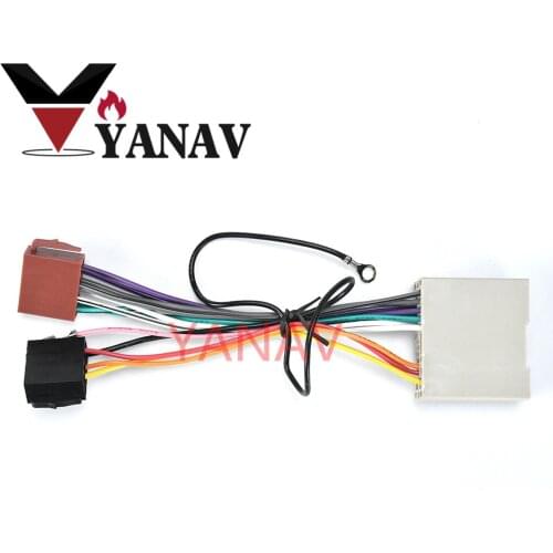 12-035 ISO RADIO ADAPTER CABLE FOR FORD Fusion 2002-2005,Fiesta 2003-2005/LAND ROVER Freelander 2005