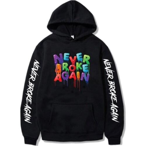 Men‘s Casual Clothing Youngboy Never Broke Again Printed Pullover Hooded Spot Girls Funny Cool Style Tops Plus Size