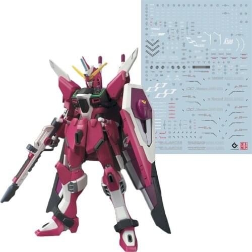 Gunpla HG Unlimited Justice Water Sticker