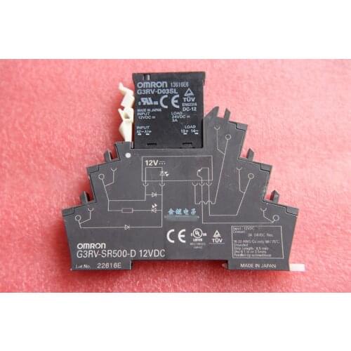 Original new 100% G3RV-D03SL G3RV-SR500-D 12VDC solid state relay and socket