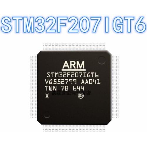 1PCS 100% new original authentic STM32F207IGT6 QFP-176 32F207IGT6 QFP176 32-bit microcontroller chip