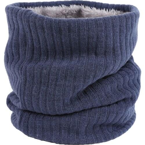 1pc Unisex Casual Autumn Winter Snood Neck Scarf Outdoor Warm Solid Color Wild Scarves Multi-Colors