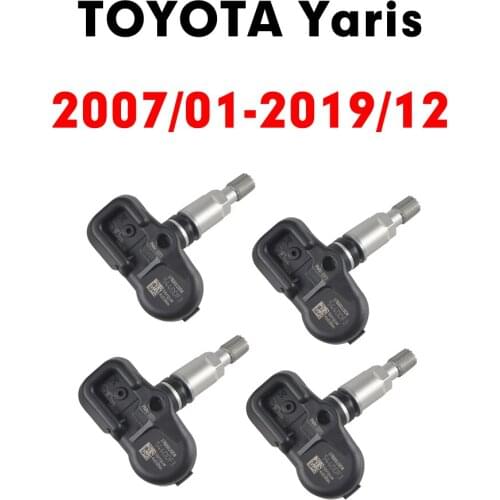 Tire Pressure Sensor Monitoring System For TOYOTA Yaris (2007-2019) TPMS 315MHz PMV-107J/C010 4260733011 4260706020