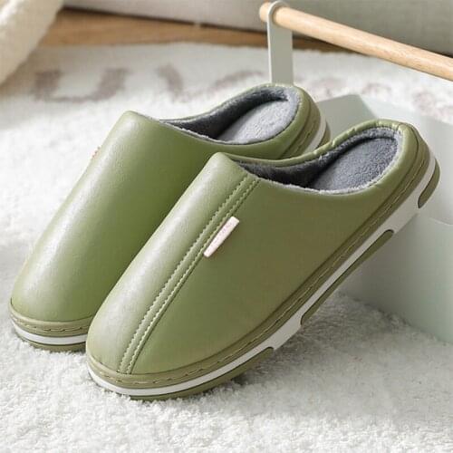 Women Winter House Slipper Ladies Plush Flat Indoor Shoes Comfortable Home shoes for girls Short Plush Fur Slippers women 2020
