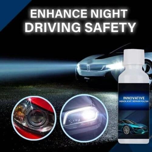 20/30/50 Car Headlight Repair Fluid Scratch Remove Refurbishment Repair Tool Polishing Car Light Coating Oxidation Repair Agent
