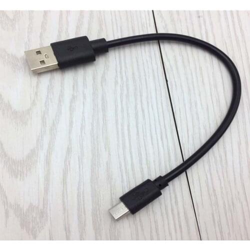 10pcs 15CM 2A Short Micro USB Data Charger Cable for cell phone power bank black
