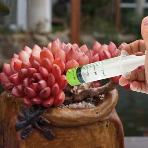 10pcs / New Syringe Laboratory Disposable Syringe Suitable for Plant Vermilion Nutrient Solution and Experimental Mobile Liquid