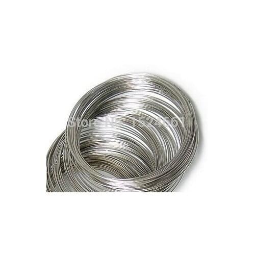 100Loops Memory Beading Wire for Bracelet 50-55mm *bead caps toggle clasp brooch findings connector charms
