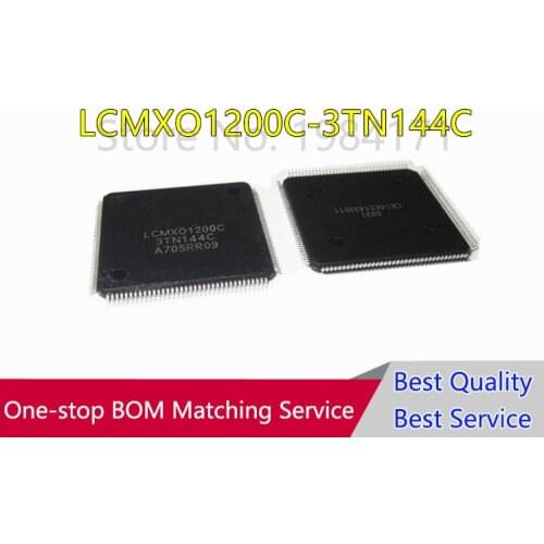5PCS LCMXO1200C QFP NEW
