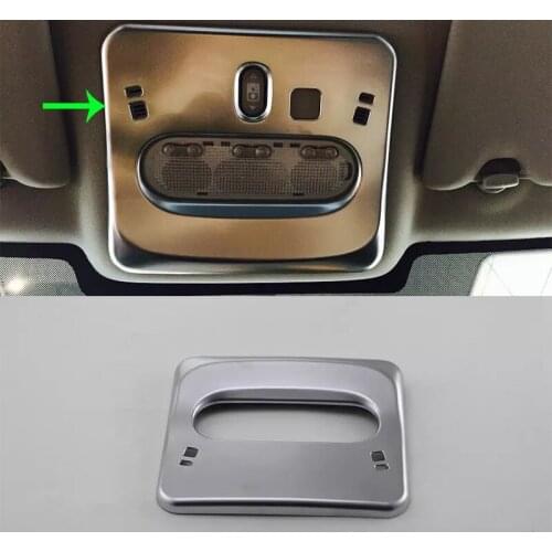 Car Interior accessories reading light cover low configuration ABS matte Car Styling Auto Accessories For Nissan Qashqai 2016