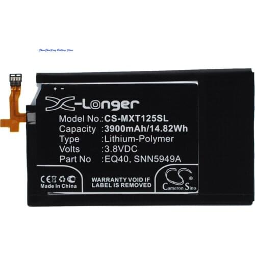Cameron Sino 3900mAh Battery EQ40 for Motorola XT1254, XT885, XT928