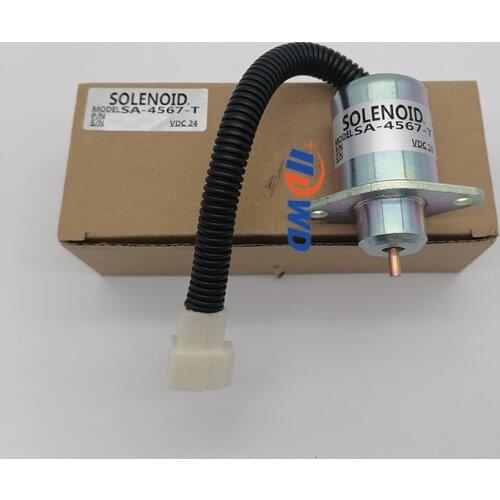 1503ES-24A5UC5S SA-4567-T 24V Fuel Stop Solenoid for Kubota D1703 D1005 D1105 D905 V1205 V1305 V1505 V1505T