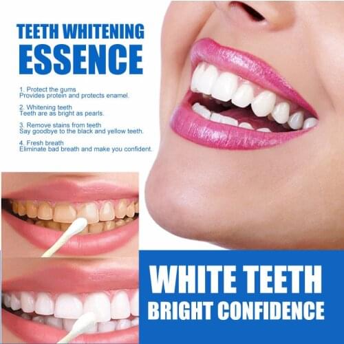 Teeth Whitening Essence Whiten Teeth Remove Yellow Plaque Stains Brighten Tooth Oral Hygiene Care Dental Tools Fresh Breath 10ml