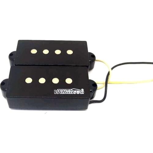 Wilkinson MWPB P-Bass Guitar Pickups Humbuckers Precision Style Black