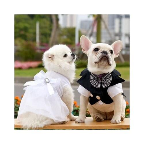 IVYYE wedding 9573329 Fashion Anime Dog Dresses Cartoon Pet Products Cat Dogs Clothing Summer Gifts