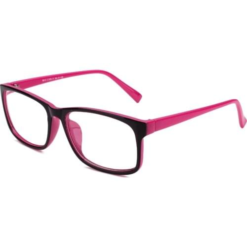 Memory Rectangular Classic Glasses Unisex Eyeglass Frame Eyewear Clear Lens Rx Free Shipping