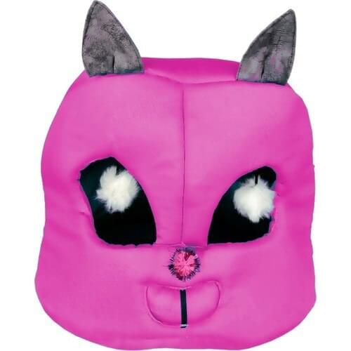 Flipper Cat Head Shaped Cat Bed 45 cm Dark Pink